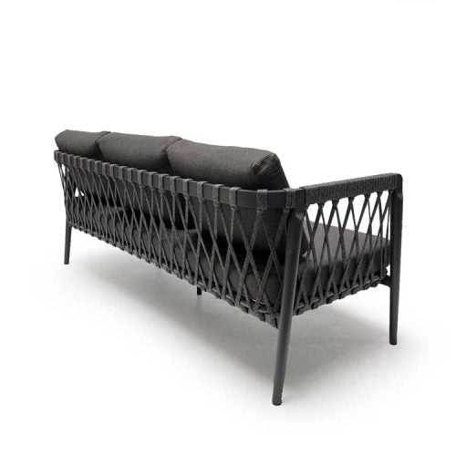 Modern Outdoor Aluminum Rope Sofa Lounge Set – Anthem
