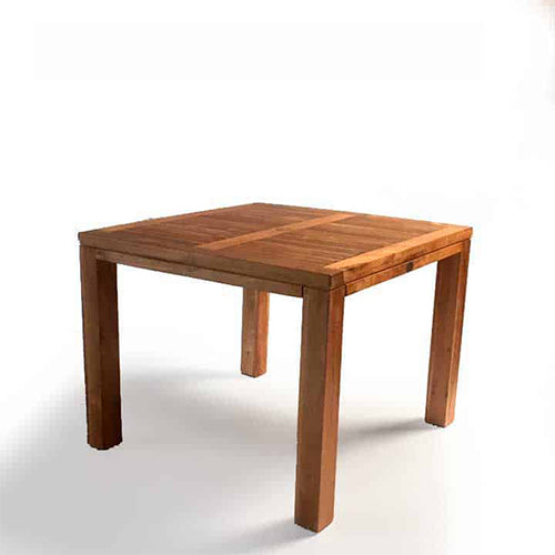 36 inch Teak Patio square Farm Table- Cornwal