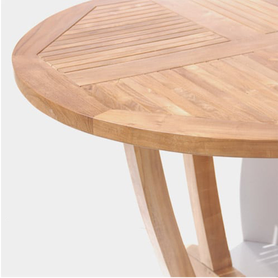 48 inches Teak Outdoor Round Table Tigris
