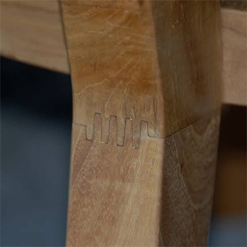 7 Pc Teak Outdoor Round Dining Table Set Olga