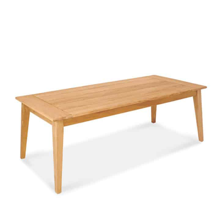 7 feet Mid Century Teak Patio Dining Table Piedra