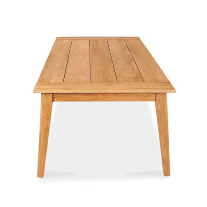 7ft Mid-Century Teak Patio Dining Table – Piedra