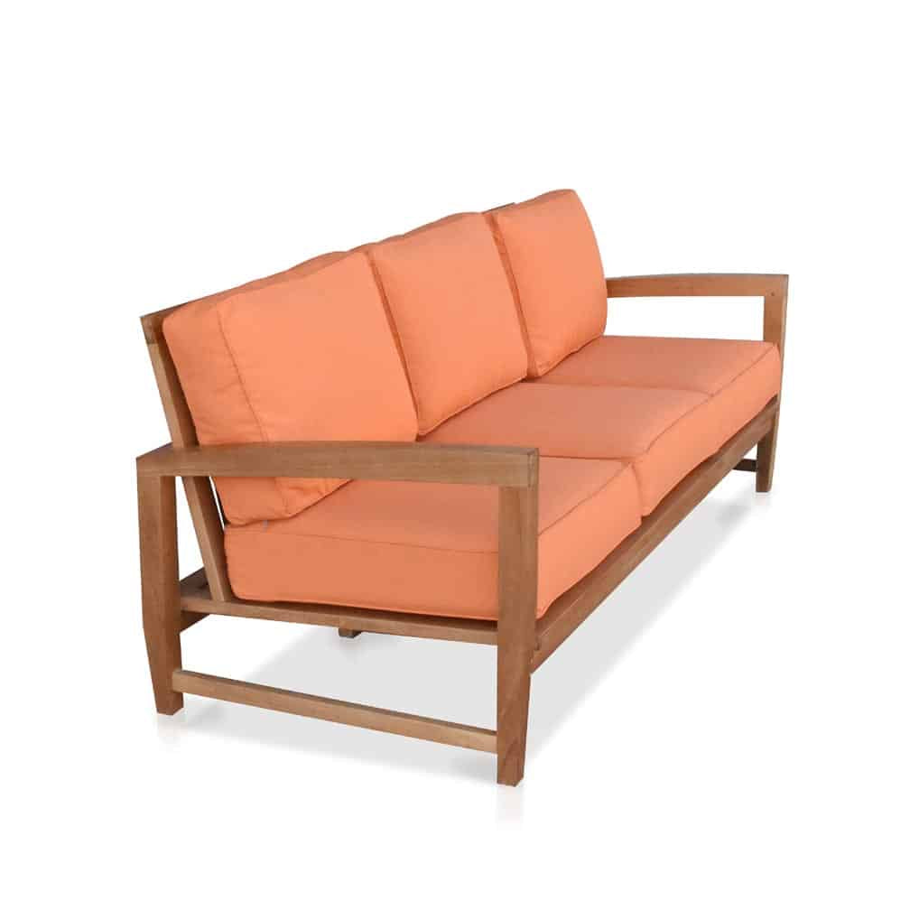 Modern Teak Patio Lounge Set – Alfani