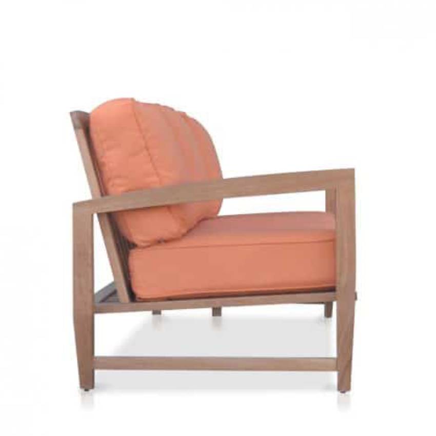 Modern Teak Outdoor Deep Seating Lounge Sofa-Alfani