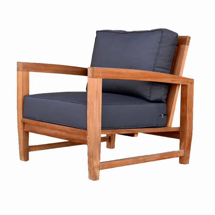 Teak Outdoor Deep Seating Lounge Chair – Alfani