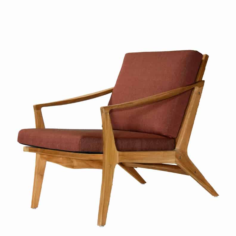 Outdoor Indoor Teak Lounge Club Chair – Bergen