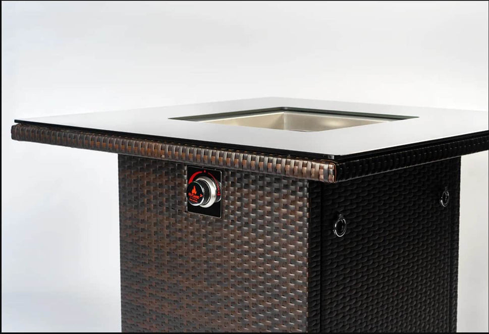 Outland Living 410 Series-36 inch Espresso Brown Fire Table