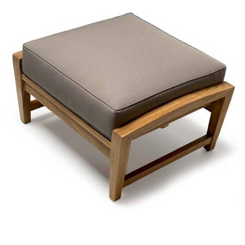 Alfani Outdoor Teak Ottoman