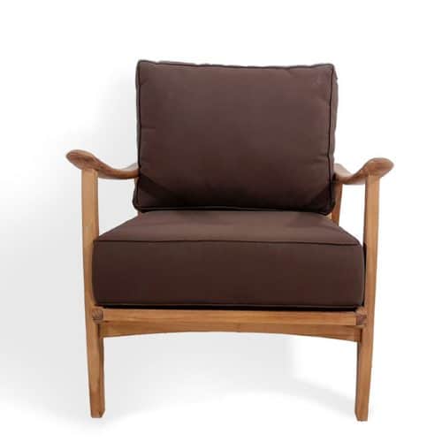 Teak Outdoor Deep Seating Mid Century Lounge Chair β Assena