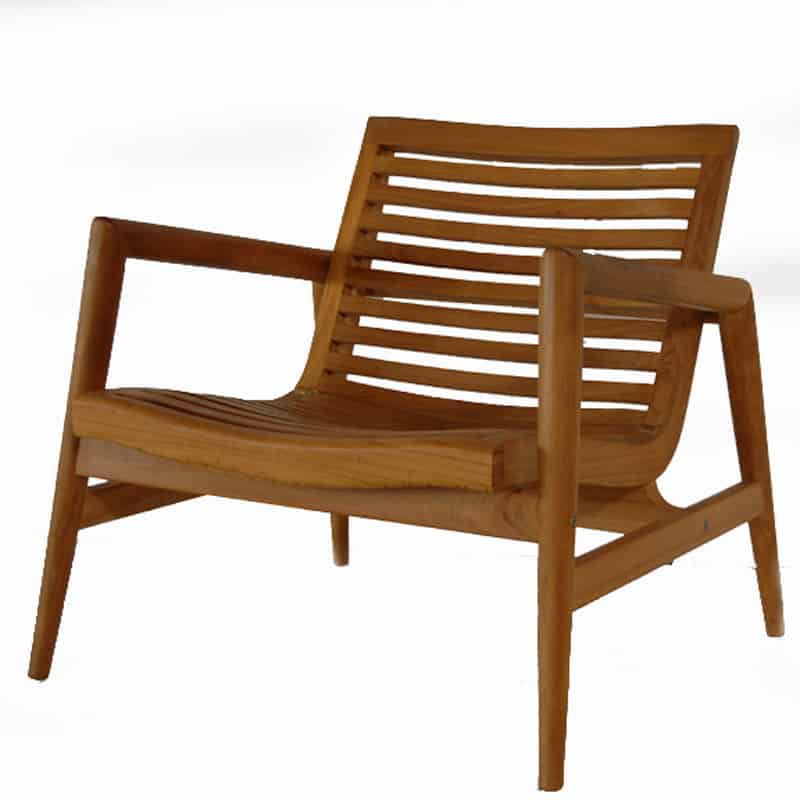 Outdoor Indoor Teak Lounge Club Chair – Ira