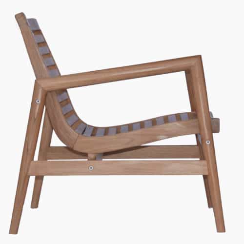 Outdoor Indoor Teak Lounge Club Chair – Ira