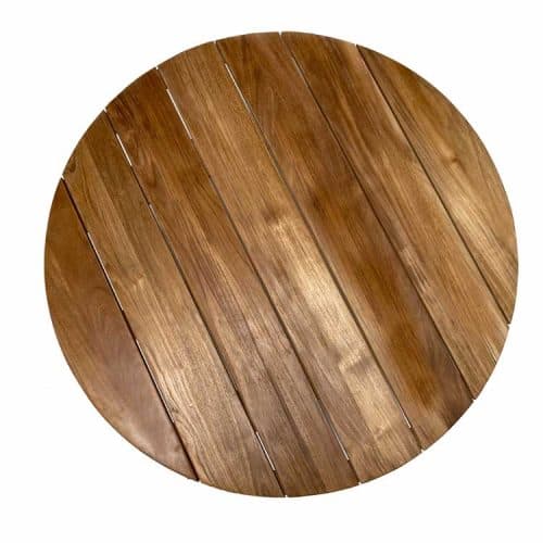 48 inch Mid century Modern Round Outdoor Dining Table Lara