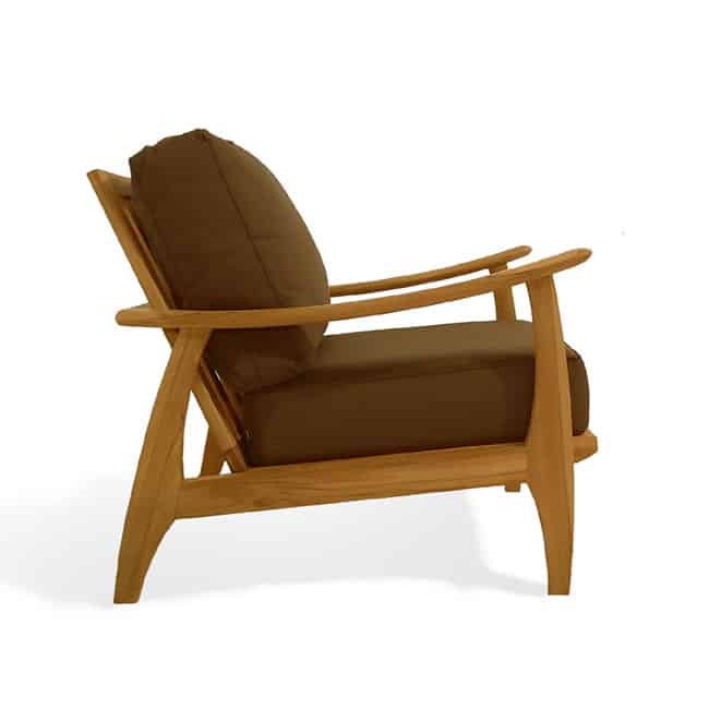 5 Pc Teak Mid-Century Club Chairs Set – Assena