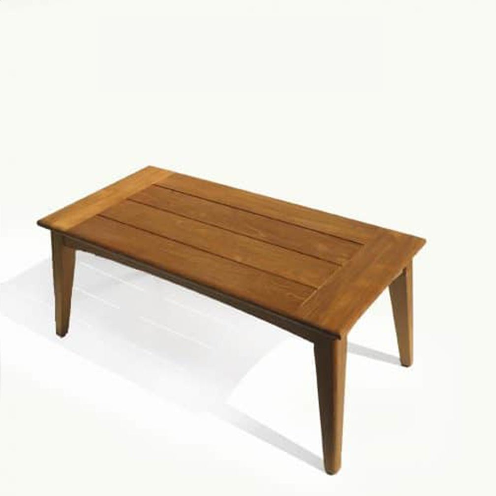 Modern Teak Rectangle Lounge Coffee Table – Piedra