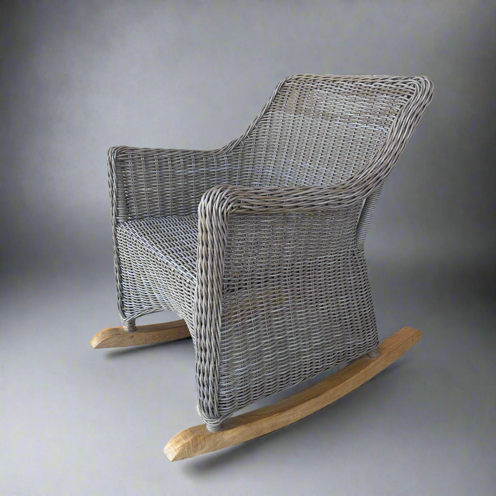Wicker weaved Rocking Chair- Monaco