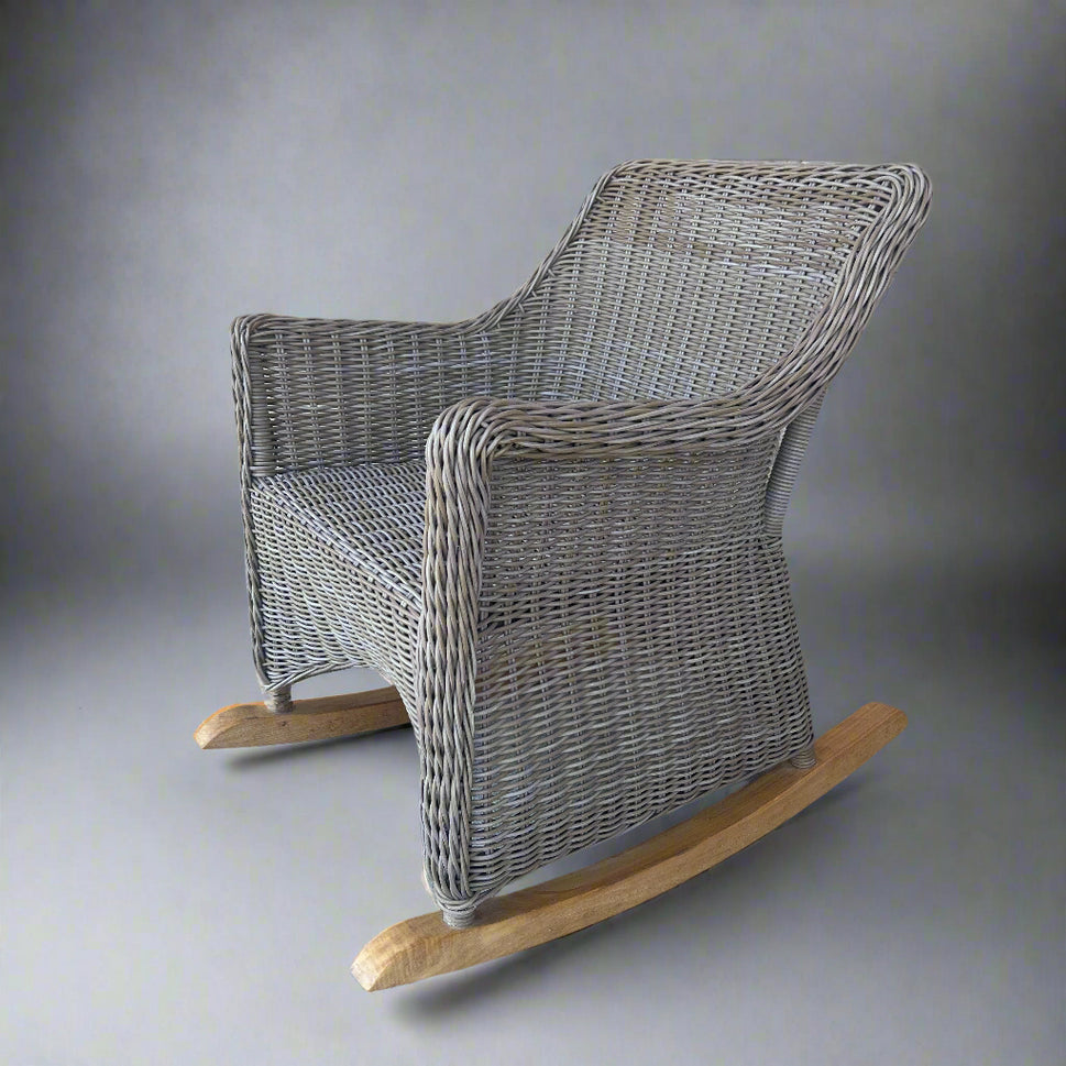 Wicker weaved Rocking Chair- Monaco