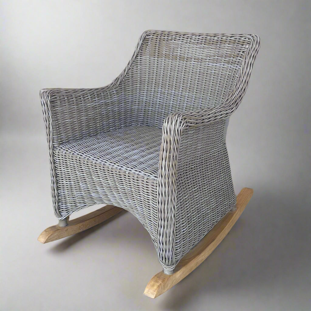 Wicker weaved Rocking Chair- Monaco