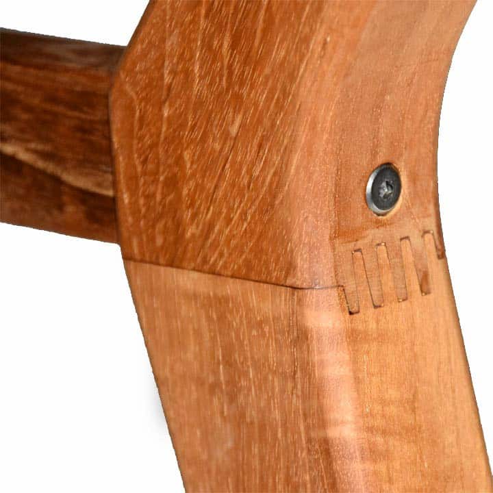 9 pc Mid-Century Teak Table Dining Set Rectangular Table with Stacking Chairs- Olga