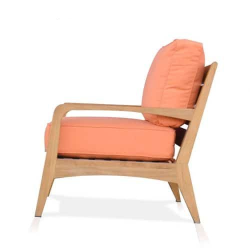 Teak Patio Deep Seating Lounge Chair – Olga