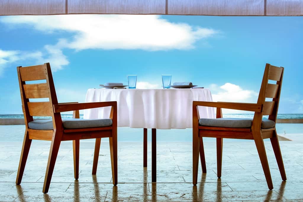 Teak Patio Stacking Dining Chair Olga