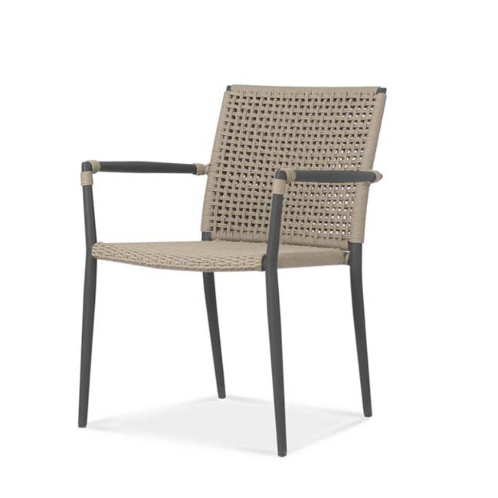Outdoor Aluminum Rope Arm Chair Asteroid Wee