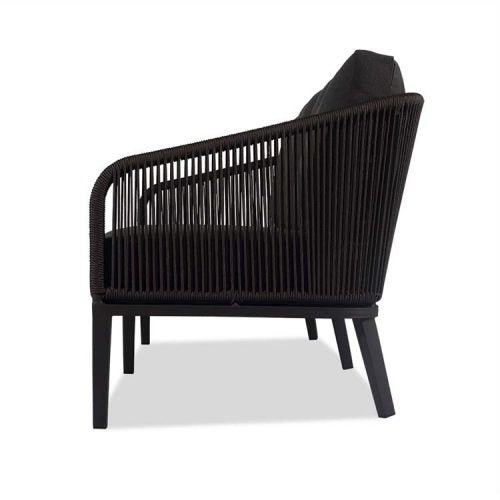 Modern Outdoor Aluminum Rope Sofa Lounge Set – Rise