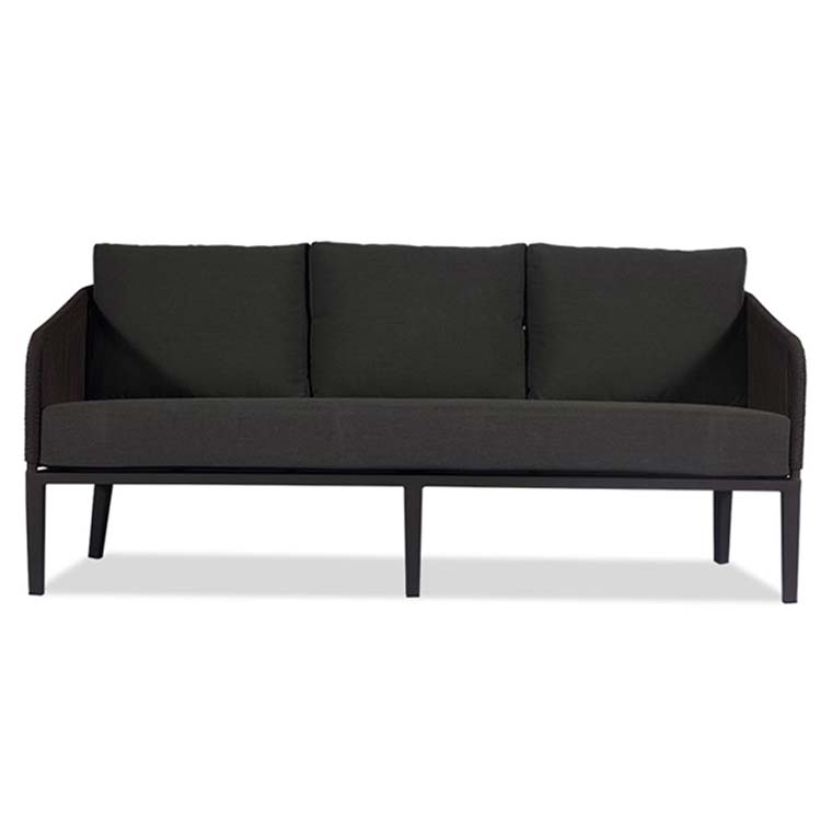 Modern Outdoor Aluminum Rope Sofa Lounge Set – Rise | Seats 5