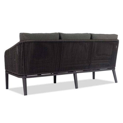 Modern Outdoor Aluminum Rope Sofa Lounge Set – Rise | Seats 5