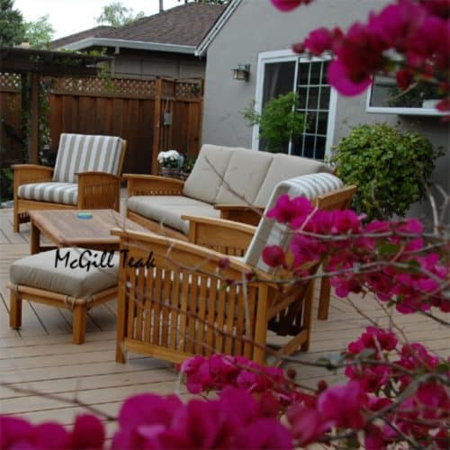 Teak Outdoor Deep Seating Lounge Chair – Sumatra