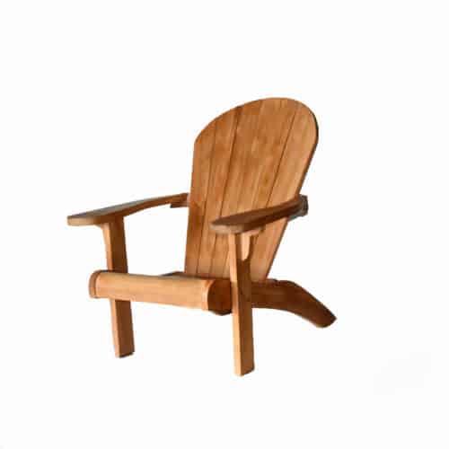 4 pc Teak Adirondack Chair Lounge Set