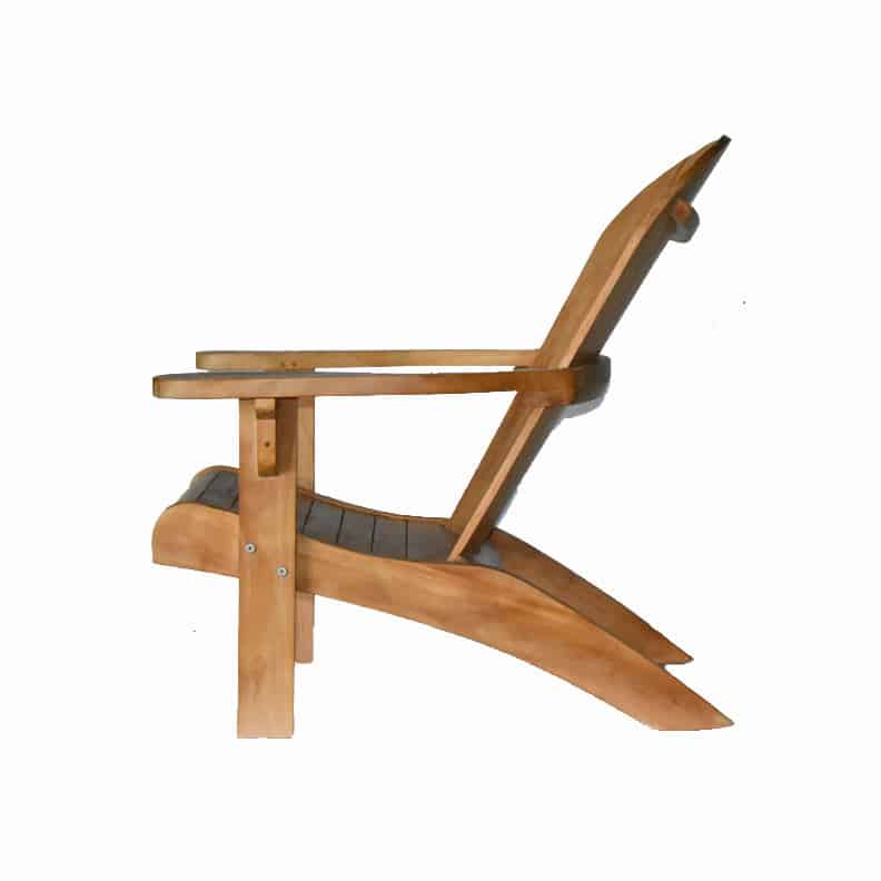4 pc Teak Adirondack Chair Lounge Set