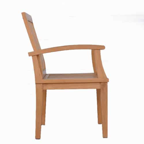Teak Outdoor Arm Dining Chair Bali