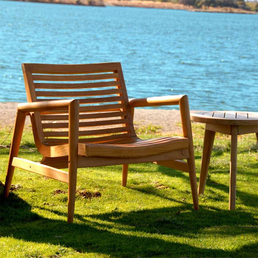Outdoor Indoor Teak Lounge Club Chair – Ira