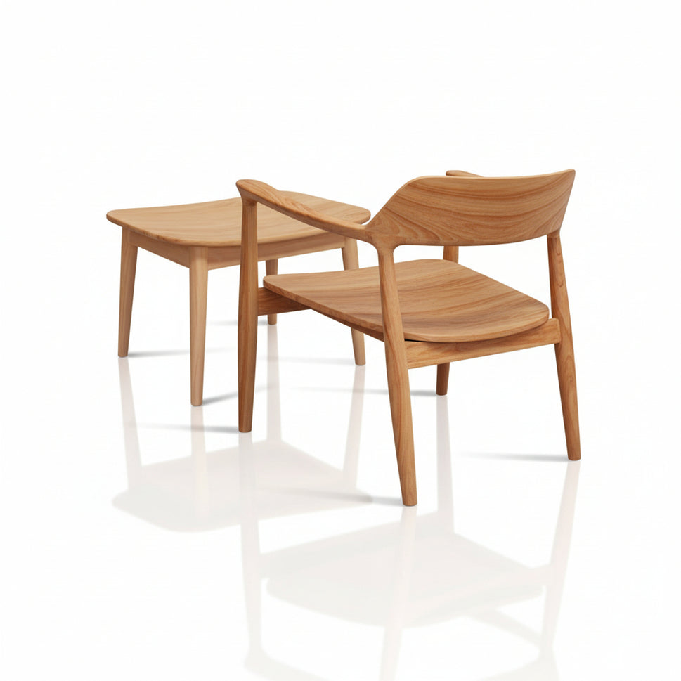 Teak Patio Deep Seating Chair β Lara