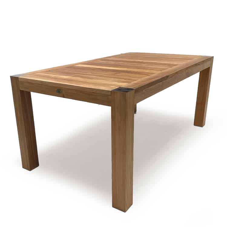 6 feet Teak Outdoor Rectangular Farm Table- Bromo