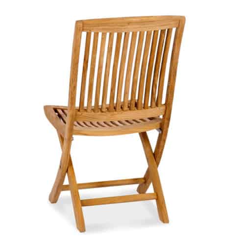Teak Outdoor Folding Side Chair Blaze