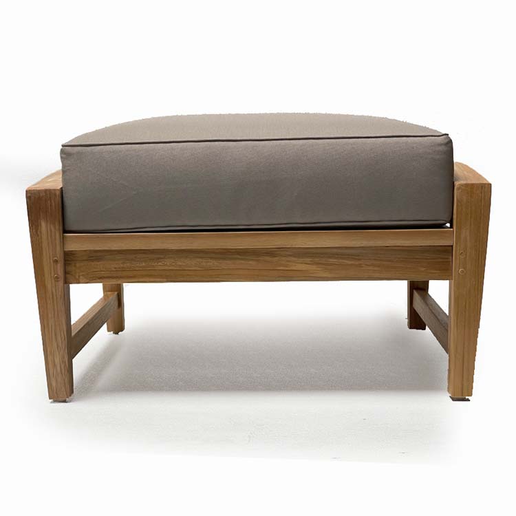 Alfani Outdoor Teak Ottoman