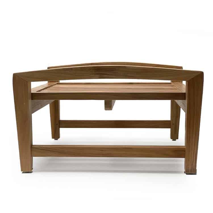 Alfani Outdoor Teak Ottoman