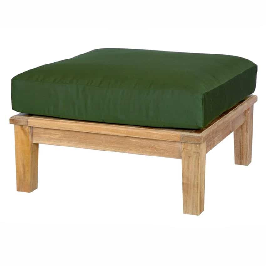 Teak Outdoor Lounge Ottoman Bali