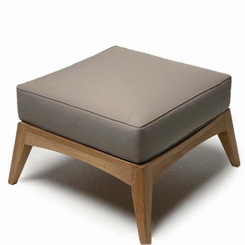 Teak Outdoor Lounge Ottoman Olga