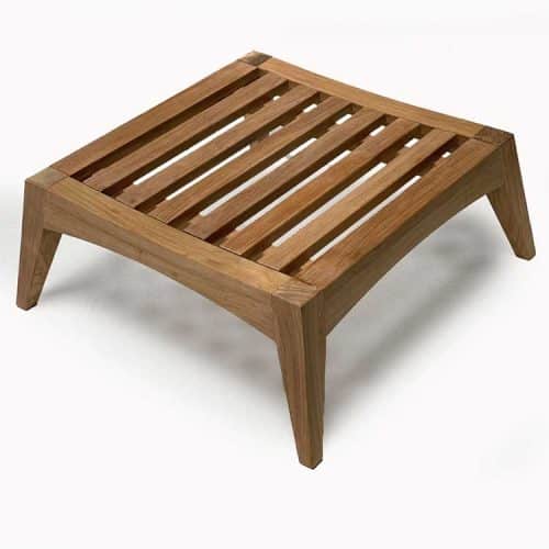 Teak Outdoor Lounge Ottoman Olga
