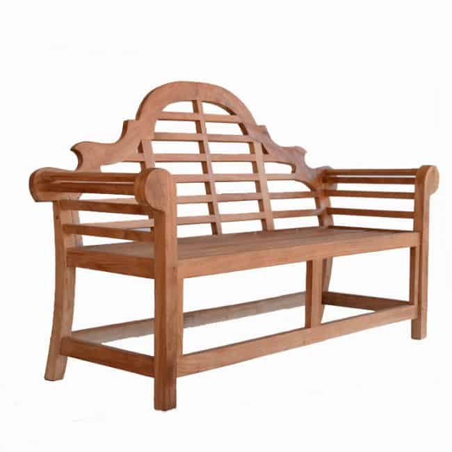 5 feet Teak Wood Garden Bench Lutyens