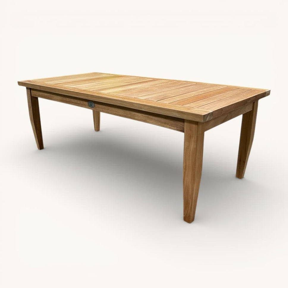 Teak Outdoor Rectangular Coffee Table - Alfani