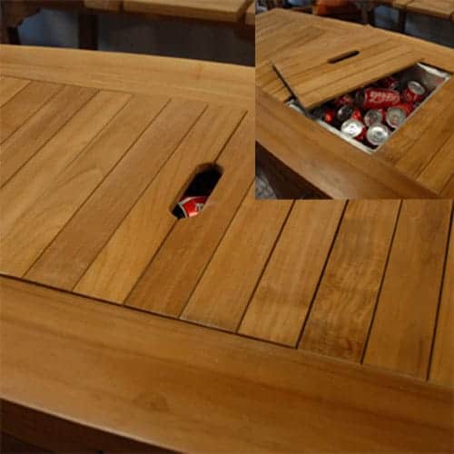 Outdoor Teak Bar- Sunset