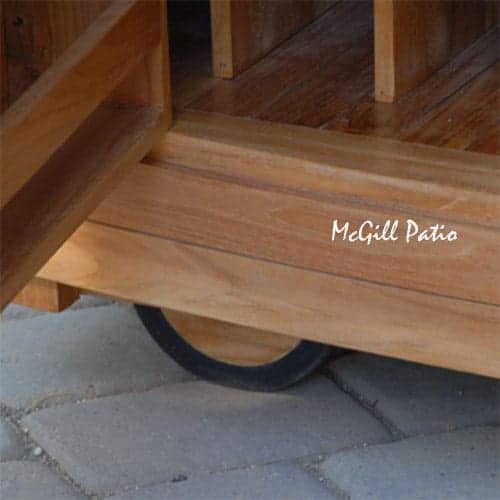 Outdoor Teak Bar- Sunset