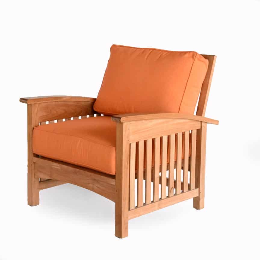 Teak Outdoor Deep Seating Lounge Chair – Sumatra