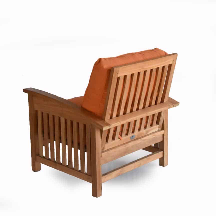 Teak Outdoor Deep Seating Lounge Chair – Sumatra