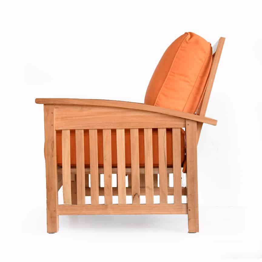 Teak Outdoor Deep Seating Lounge Chair – Sumatra
