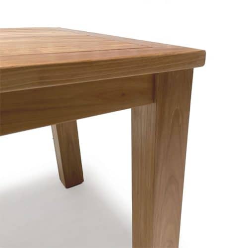 63″ Teak Outdoor Rectangular Farm Table- Cornwal