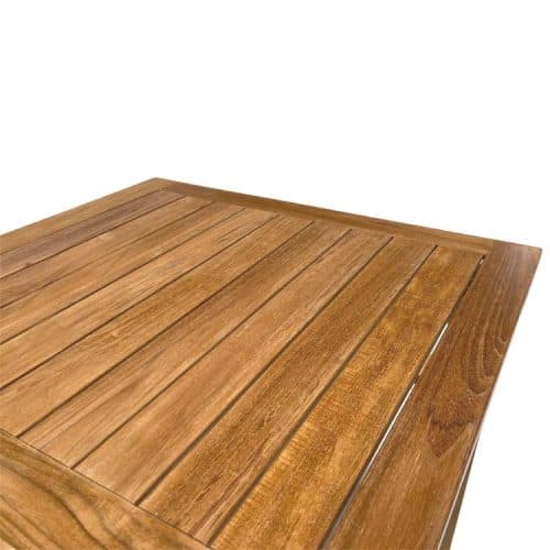 63″ Teak Outdoor Rectangular Farm Table- Cornwal